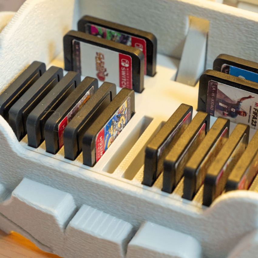 Pokéblin Treasure Chest – Voice-Activated Switch Game Cartridge Storage Box