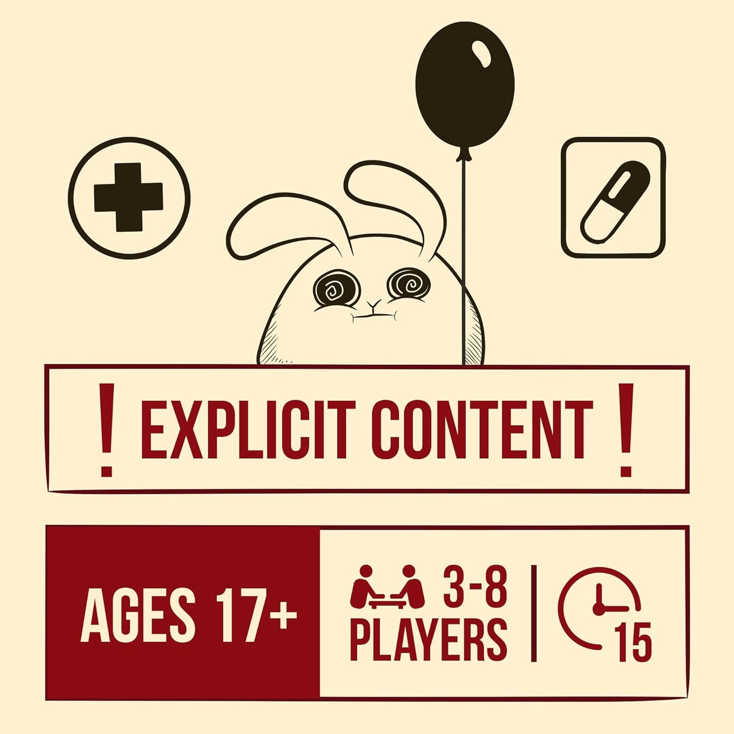 Exploding Kittens Extra Horrible Edition (3-8 Players)