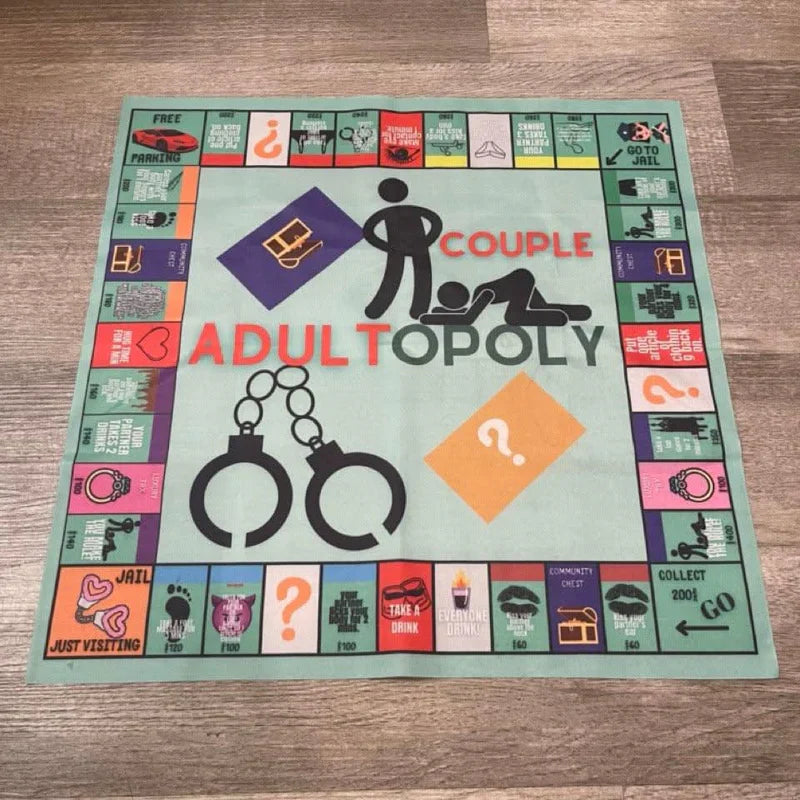 Adultopoly™ Original – The Spicy Twist on a Classic!