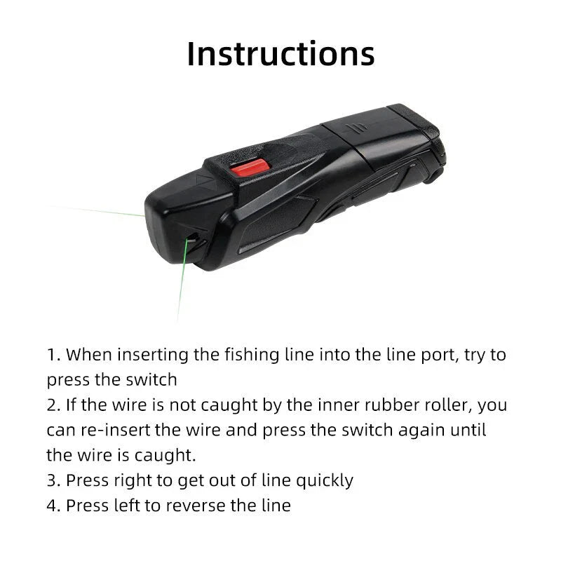 Electric Fishing Line Remover – Effortless Line Winding for Every Angler