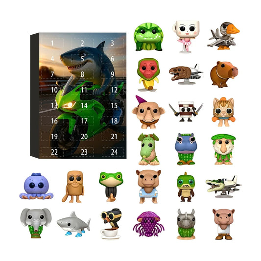 24Pcs Italian Brainrot Series Figure Blind Box, Italian Brainrot Series Collection Blind Box, Italian Brainrot Theme Blind Box Set Gifts for Boys and Girls (11 Inch-A)