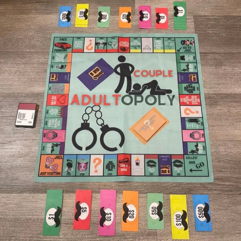 Adultopoly™ Original – The Spicy Twist on a Classic!